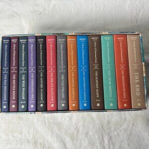 "A Series of Unfortunate Events" box set, Xmas gift, Orig. $165 Selling for $100